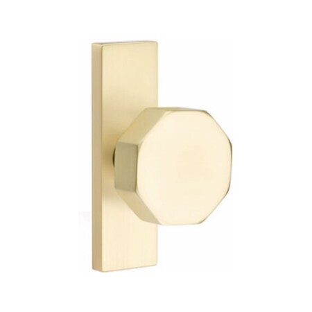 Emtek Satin Brass Dummy 5005OCTUS4 5005OCTUS4